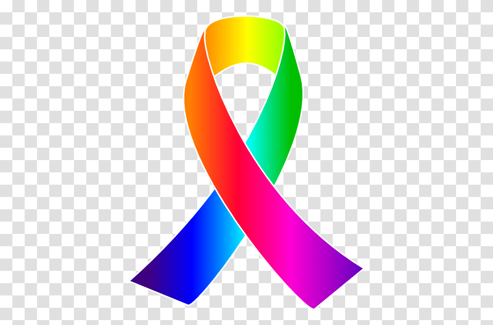 Library Of Cancer Symbol Vector Rainbow Cancer Awareness Ribbon, Graphics, Art, Logo, Trademark Transparent Png
