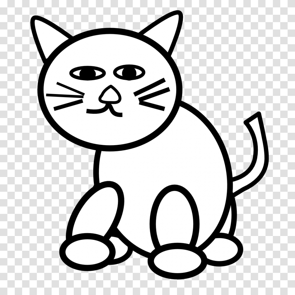 Library Of Cat Line Art Vector Royalty Free Stock Files Cat Picture For Colouring, Stencil, Drawing, Lawn Mower, Tool Transparent Png