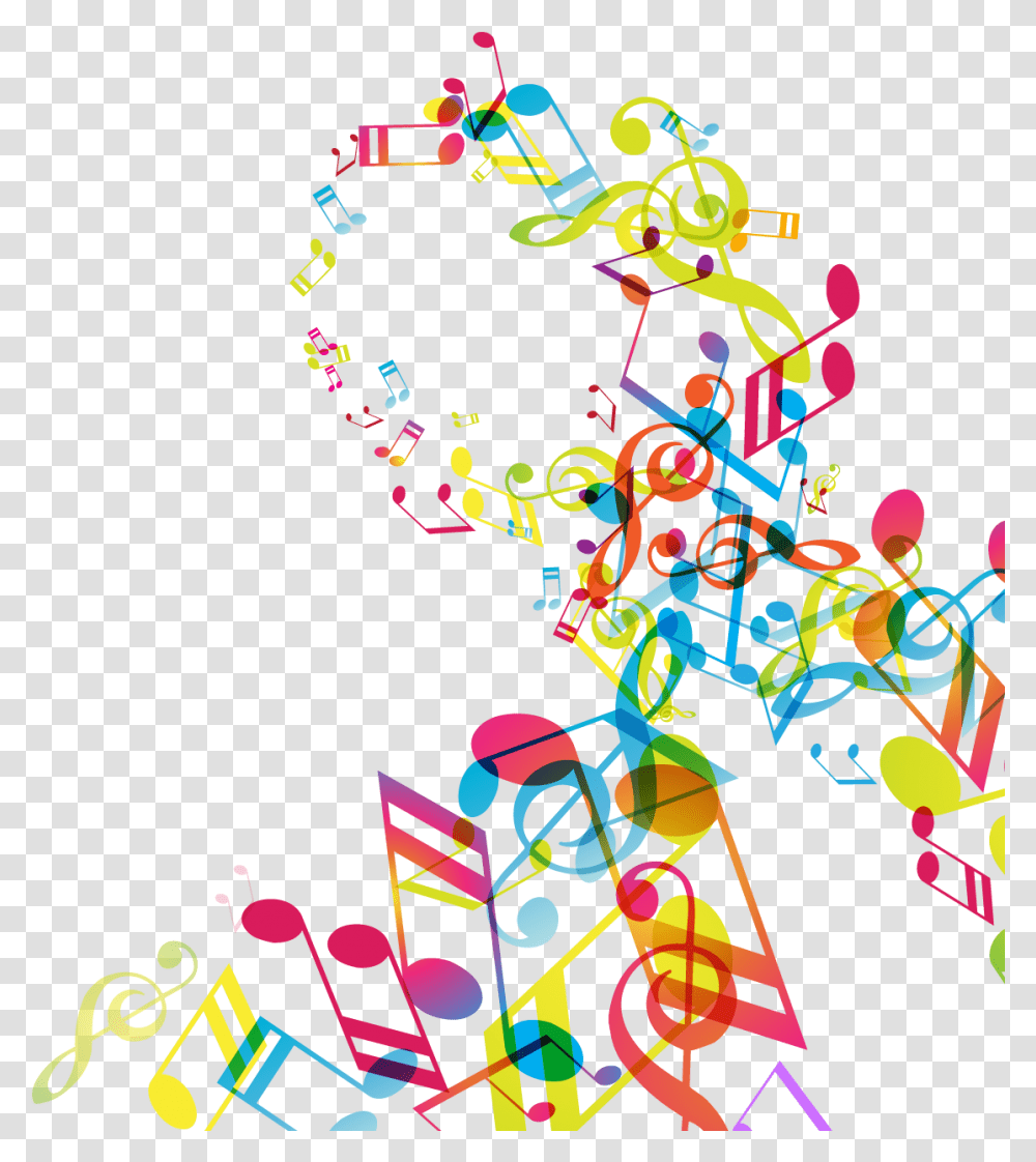 Library Of Christmas Musical Notes Banner Freeuse Musical Notes Pop Art, Graphics, Pattern, Paper, Fractal Transparent Png
