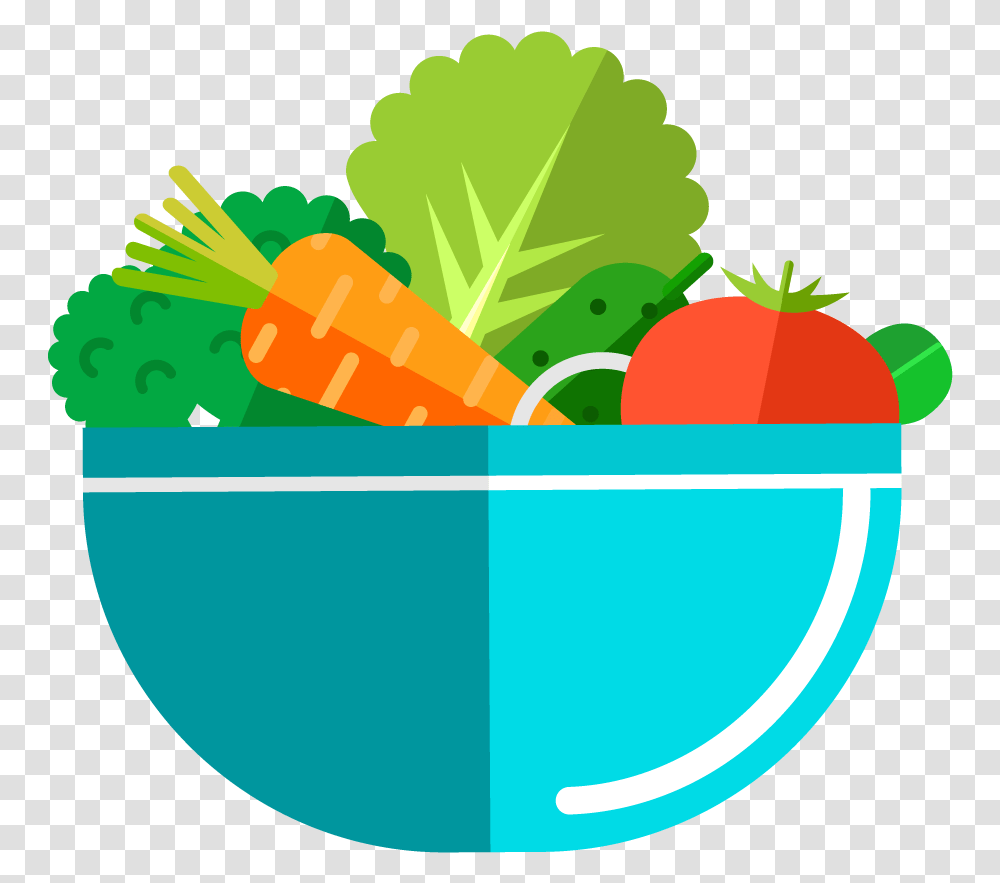 Library Of Clip Art Library Salad Bowl Vegan Diet Clip Art, Plant, Lunch, Meal, Food Transparent Png
