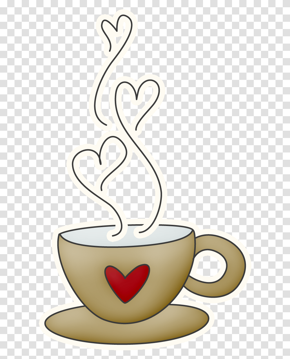 Library Of Coffee Mug With Heart Svg Xicara Desenho, Coffee Cup, Espresso, Beverage, Drink Transparent Png