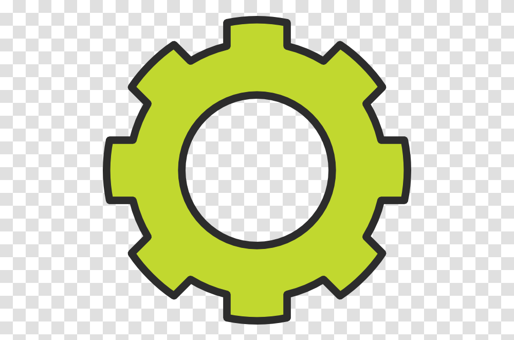 Library Of Crown Gear Vector Black And Cog Clipart, Machine, Wheel Transparent Png