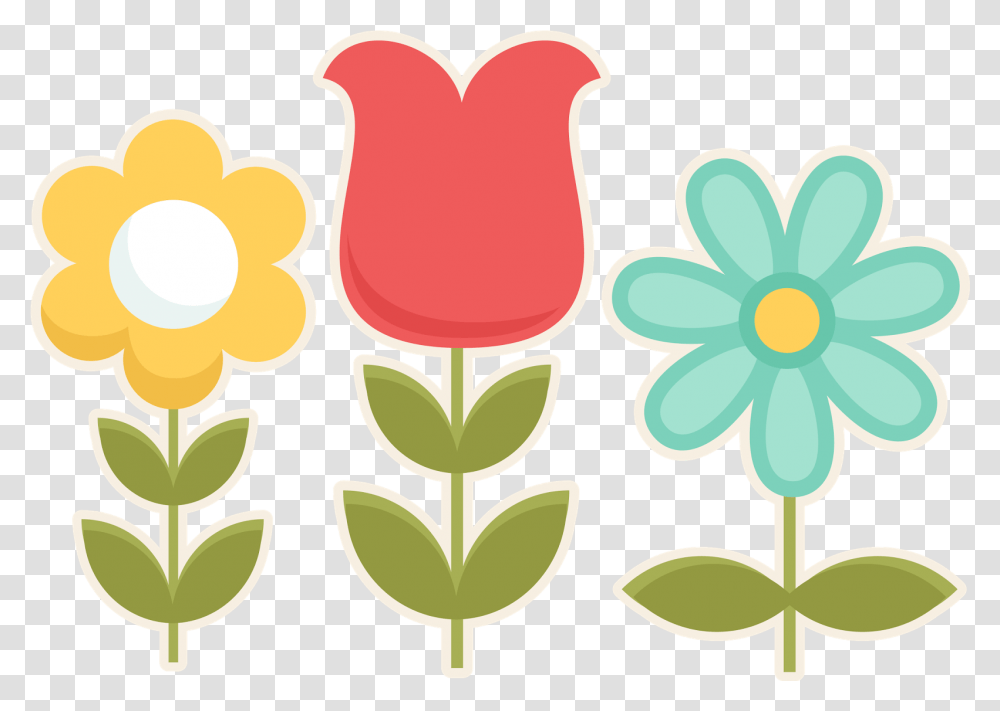 Library Of Cute Clip Royalty Free Flowers Files Cute Spring Flowers Clipart, Plant, Blossom, Graphics, Food Transparent Png