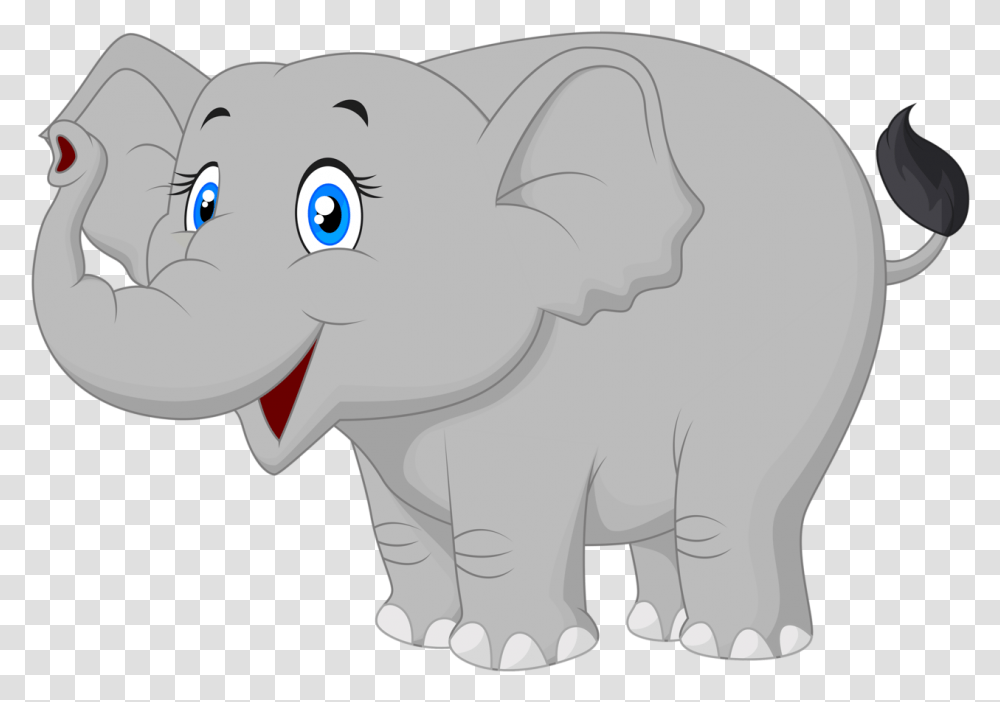 Library Of Cute Elephant Heart Clip Art Cartoon Elephant Vector, Mammal, Animal, Pig, Wildlife Transparent Png