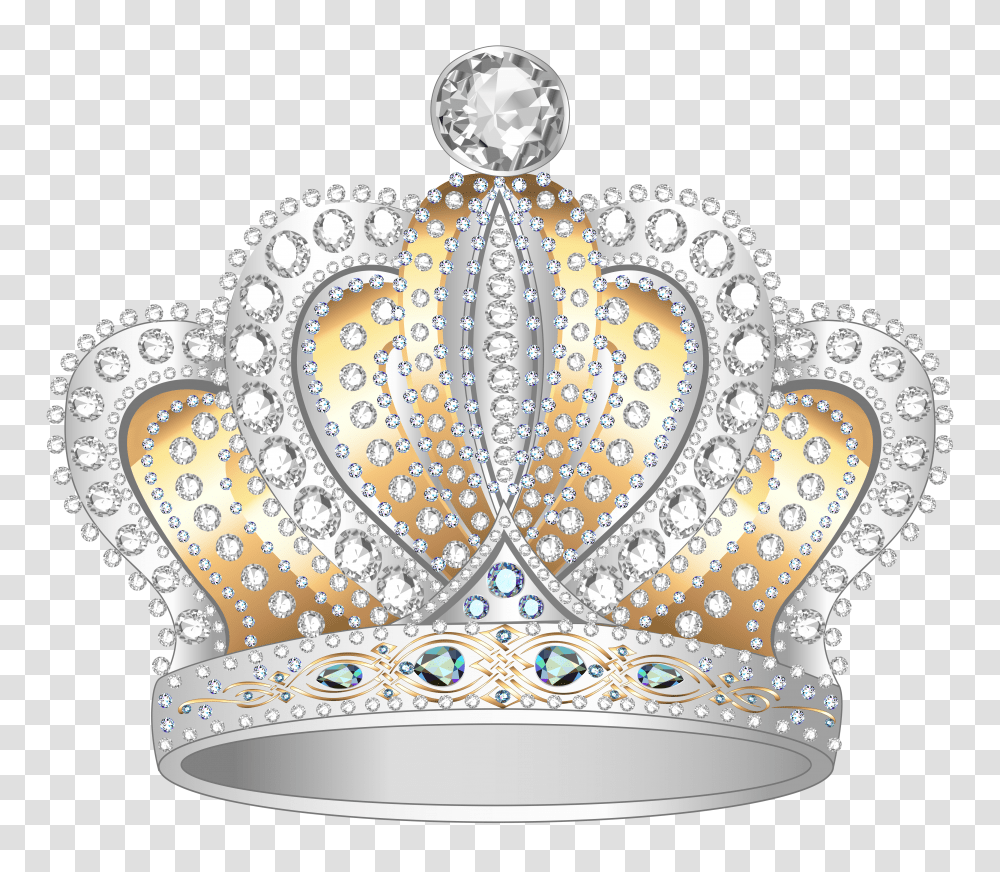 Library Of Diamond Crown Jpg Black And White Crowns Fre Transparent Png