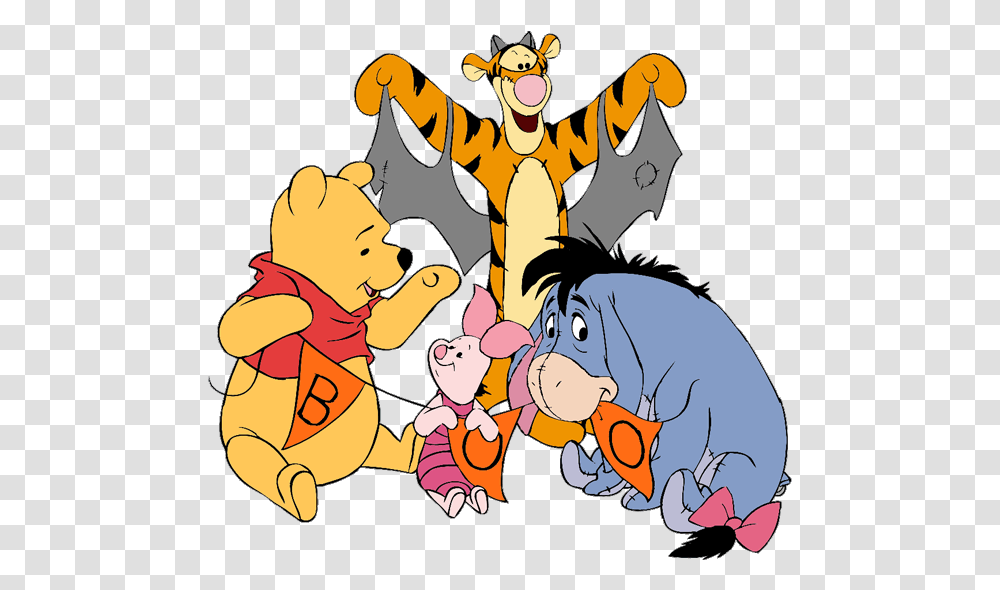 Library Of Eeyore Halloween Vector Black And White Stock Halloween Winnie The Pooh, Graphics, Art, Costume, Crowd Transparent Png
