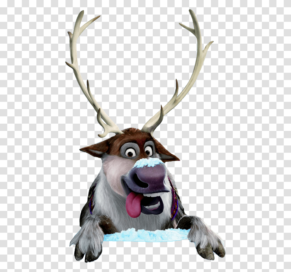Library Of Elk Football Player Picture Royalty Free Frozen Characters, Antler, Bird, Animal, Deer Transparent Png
