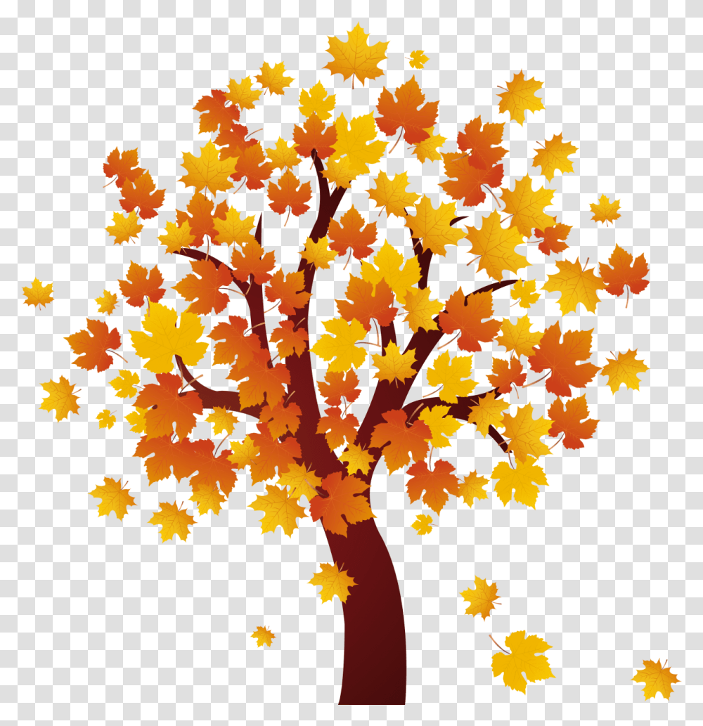 Library Of Fall Tree Vector Royalty Tree Fall Clip Art Transparent Png