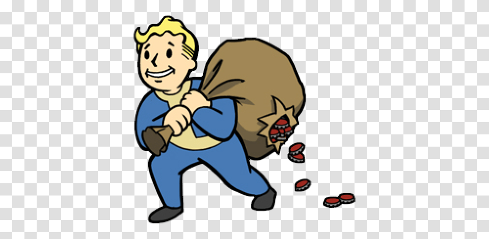 Library Of Fallout Vault Boy Clip Fallout New Vegas, Outdoors, Face, Kneeling, Sport Transparent Png
