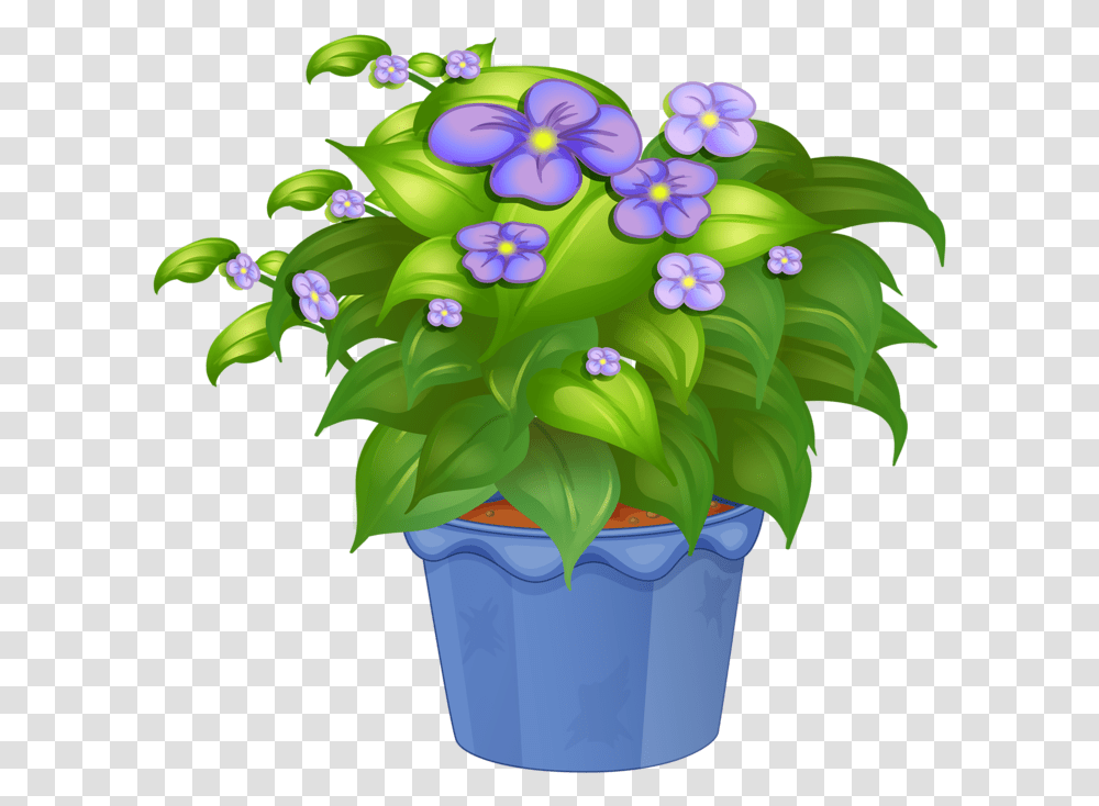 Library Of Flower In A Pot Banner Freeuse Stock Files Flower Pot Vector, Plant, Graphics, Art, Floral Design Transparent Png