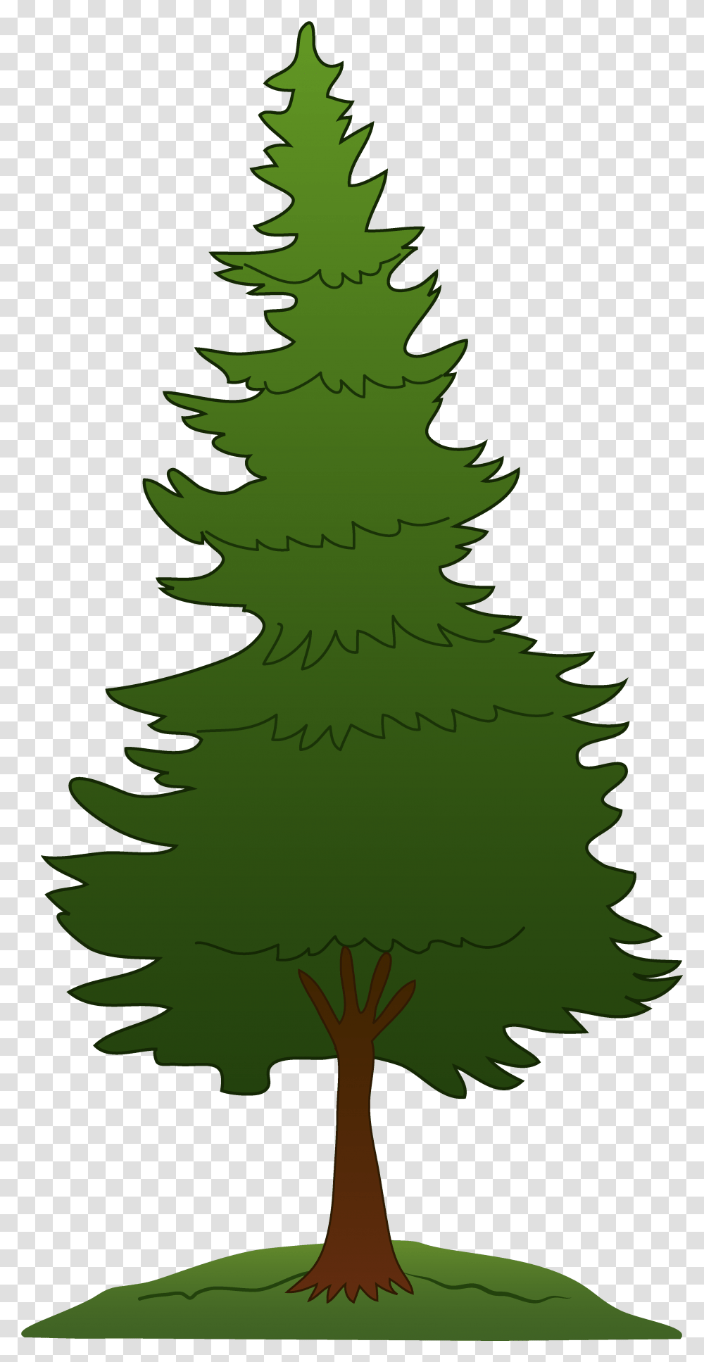Library Of Forest Trees Clip Art Background Pine Tree Clipart, Plant, Ornament, Christmas Tree, Conifer Transparent Png