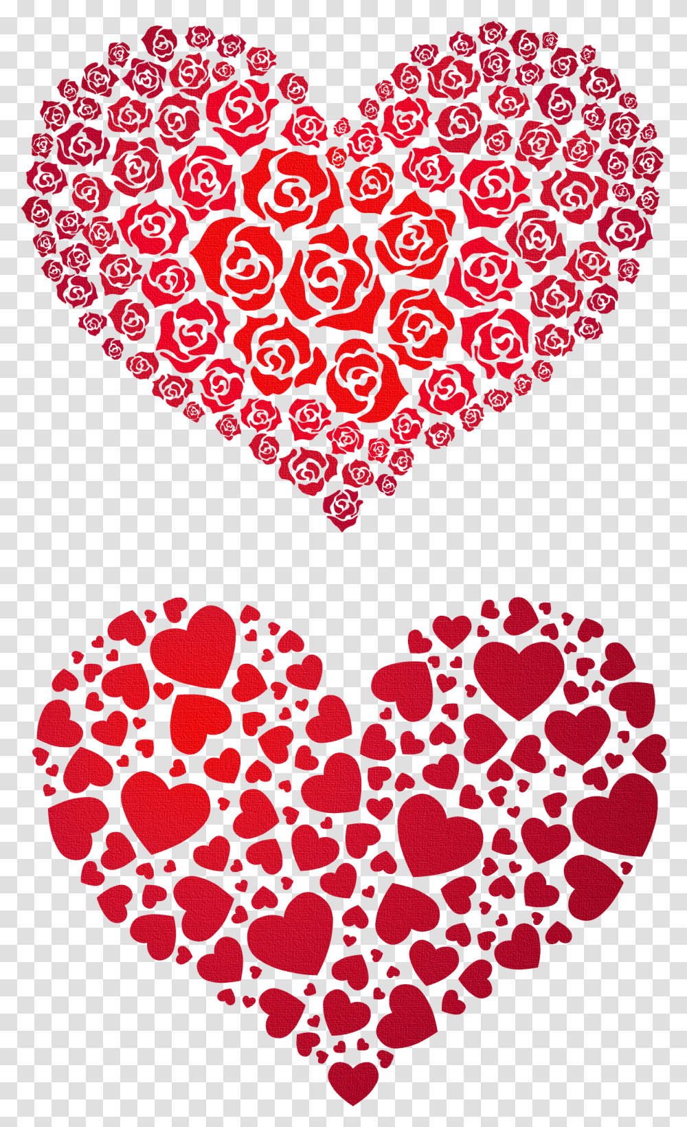 Library Of Free Image Download Heart Outline Hearts Valentine, Pattern, Rug, Graphics, Floral Design Transparent Png