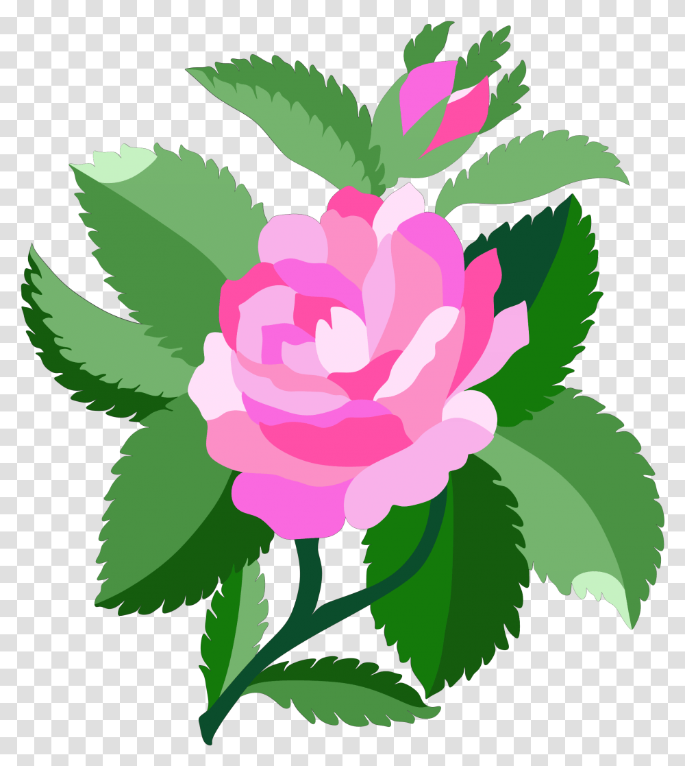 Library Of Free Single Flower Svg Download Files Rose Beautiful Animated Flowers, Plant, Leaf, Blossom, Peony Transparent Png