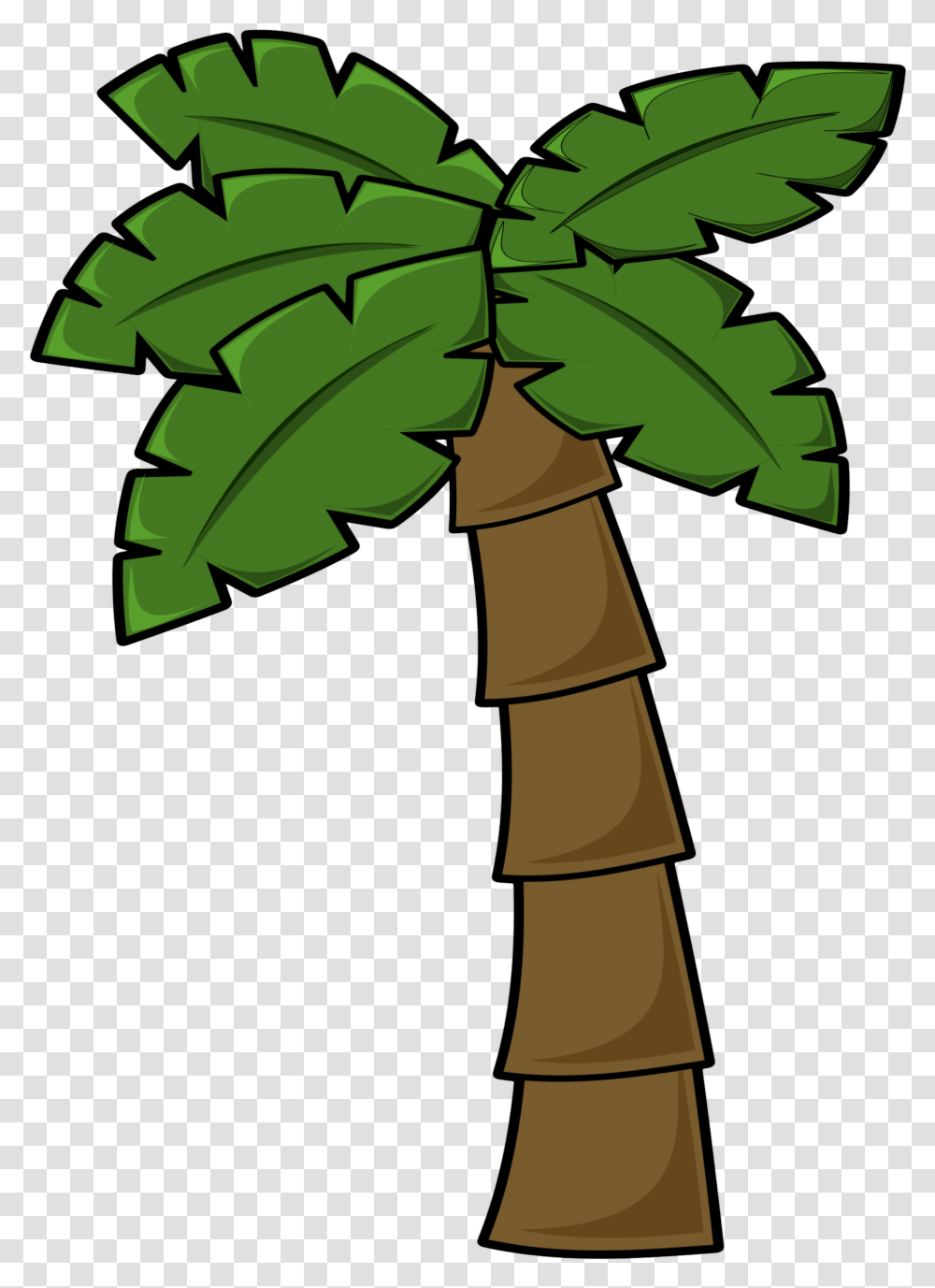 Library Of Freeuse Stock Palm Tree Jungle Tree Clipart, Leaf, Plant, Symbol, Tobacco Transparent Png