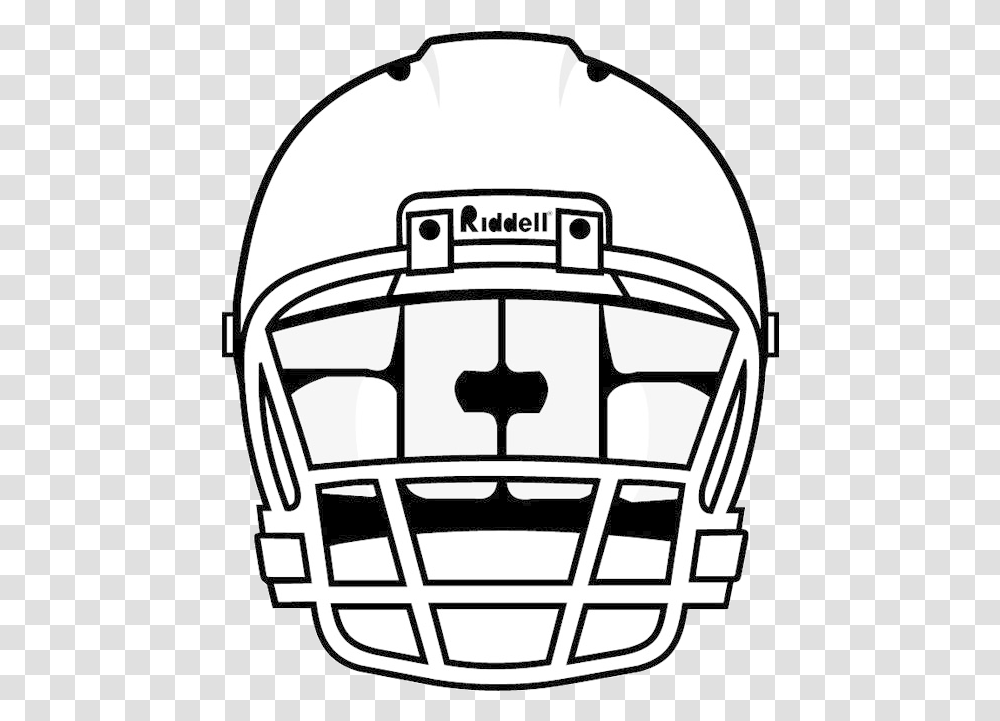 Library Of Front Helmet Outline Picture 2421157 Front Football Helmet Vector, Clothing, Apparel, American Football, Team Sport Transparent Png
