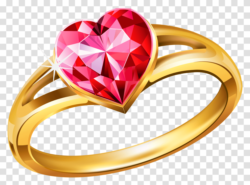 Library Of Gemstone Rings Graphic Free Ring, Accessories, Accessory, Jewelry, Heart Transparent Png