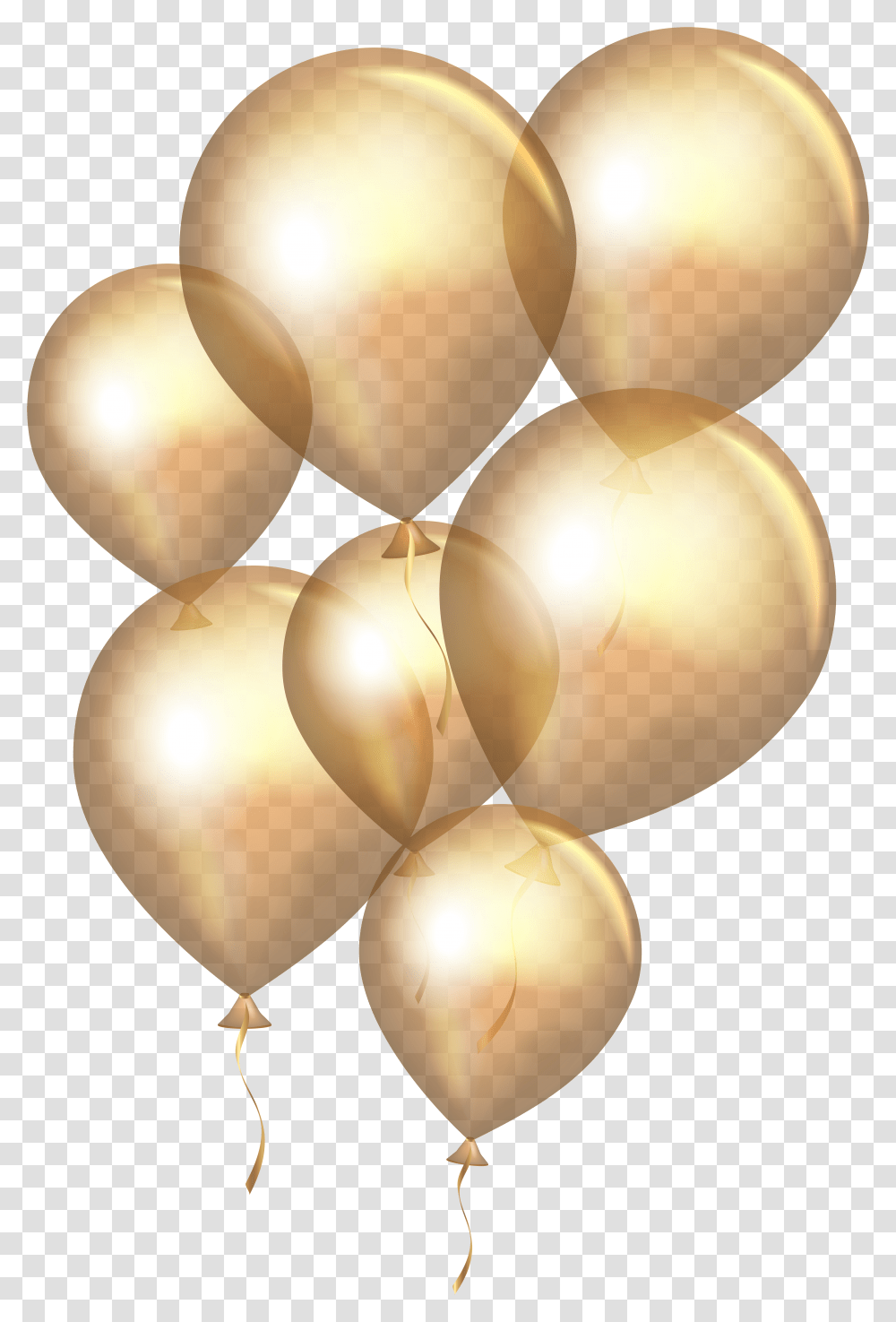 Library Of Gold Star Balloons Background Clip Background Golden Balloon Transparent Png