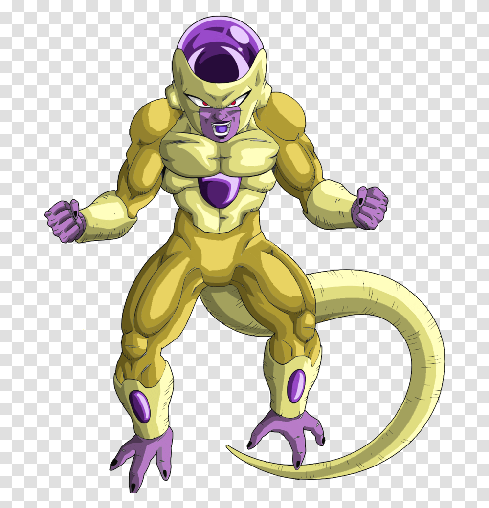 Library Of Golden Frieza Banner Free Final Form Gold Frieza, Toy, Helmet, Clothing, Robot Transparent Png