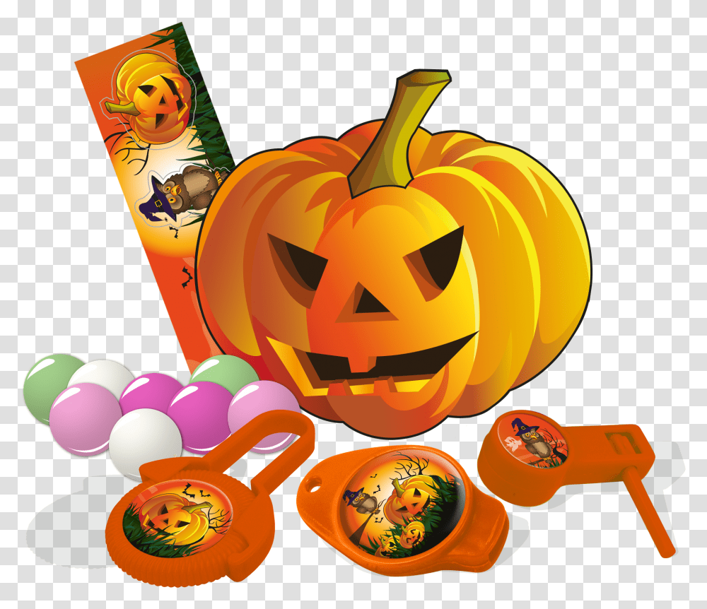 Library Of Halloween Candy Black And White Pumpkin Transparent Png