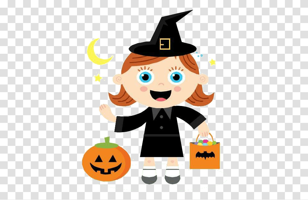 Library Of Halloween Church Clip Free Stock Files Girls Trick Or Treating Clipart, Person, Human, Performer, Magician Transparent Png