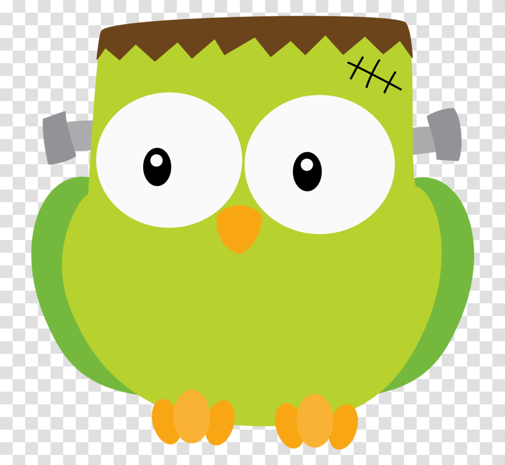 Library Of Halloween Graphic Royalty Free Frankenstein Clip Art Halloween Owl, Animal, Angry Birds, Graphics, Text Transparent Png