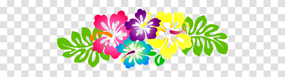 Library Of Hawaiian Flower Luau Flowers Clip Art, Plant, Hibiscus, Blossom, Pollen Transparent Png