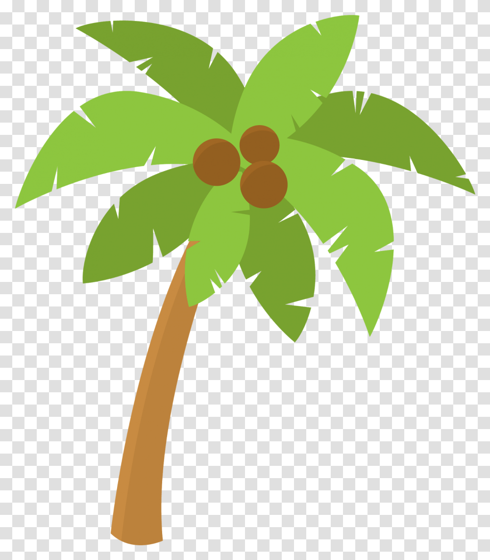 Library Of Hawaiian Palm Tree Picture Palm Tree Hawaiian Clip Art, Leaf, Plant, Painting, Weed Transparent Png