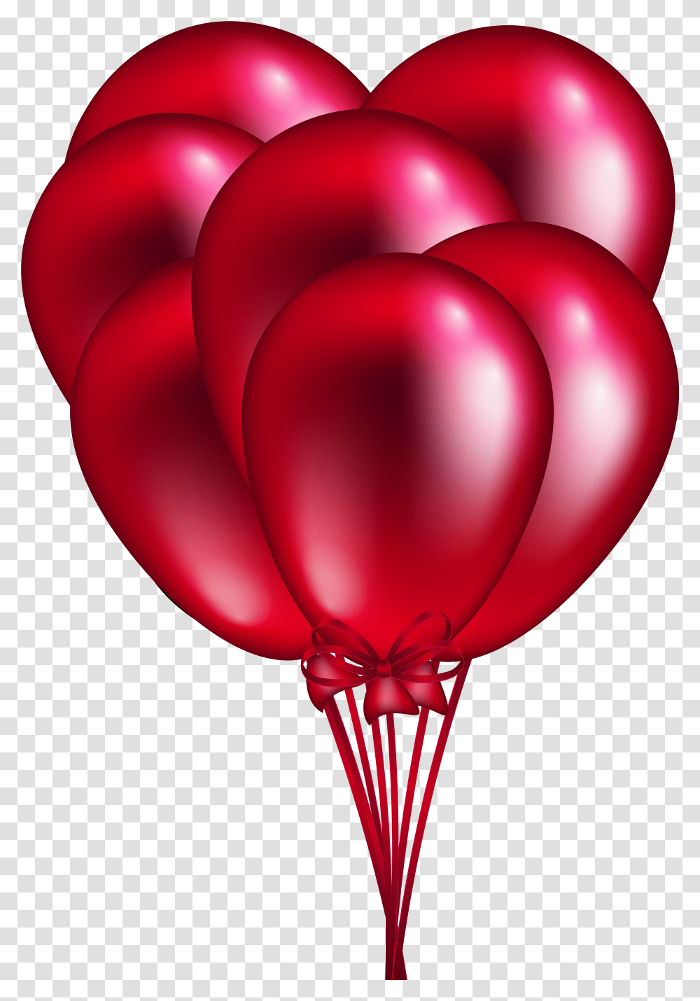 Library Of Heart Balloon Vector Black Background Red Balloons Transparent Png