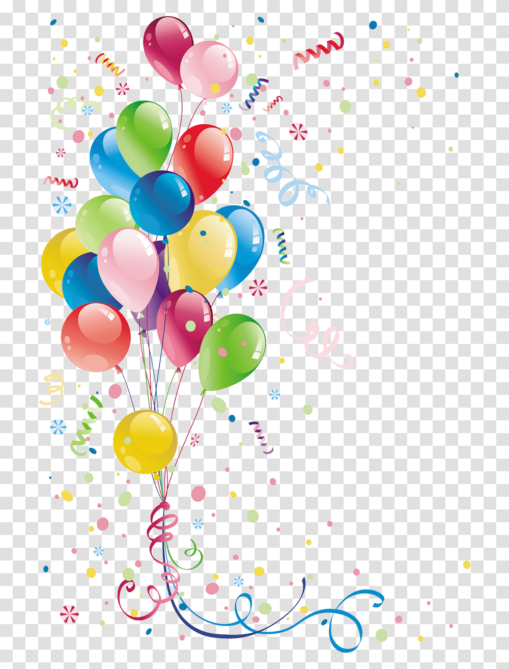 Library Of Heart Confetti Clip Art Royalty Free Stock Clipart Anniversaire, Balloon, Graphics, Paper, Floral Design Transparent Png