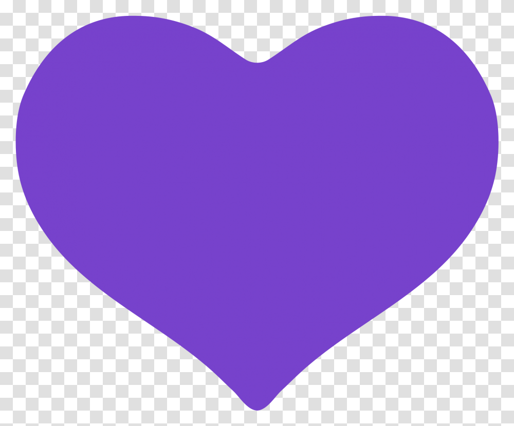 Library Of Heart Jpg Royalty Free Purple Files Purple Heart No Background, Balloon, Pillow, Cushion Transparent Png
