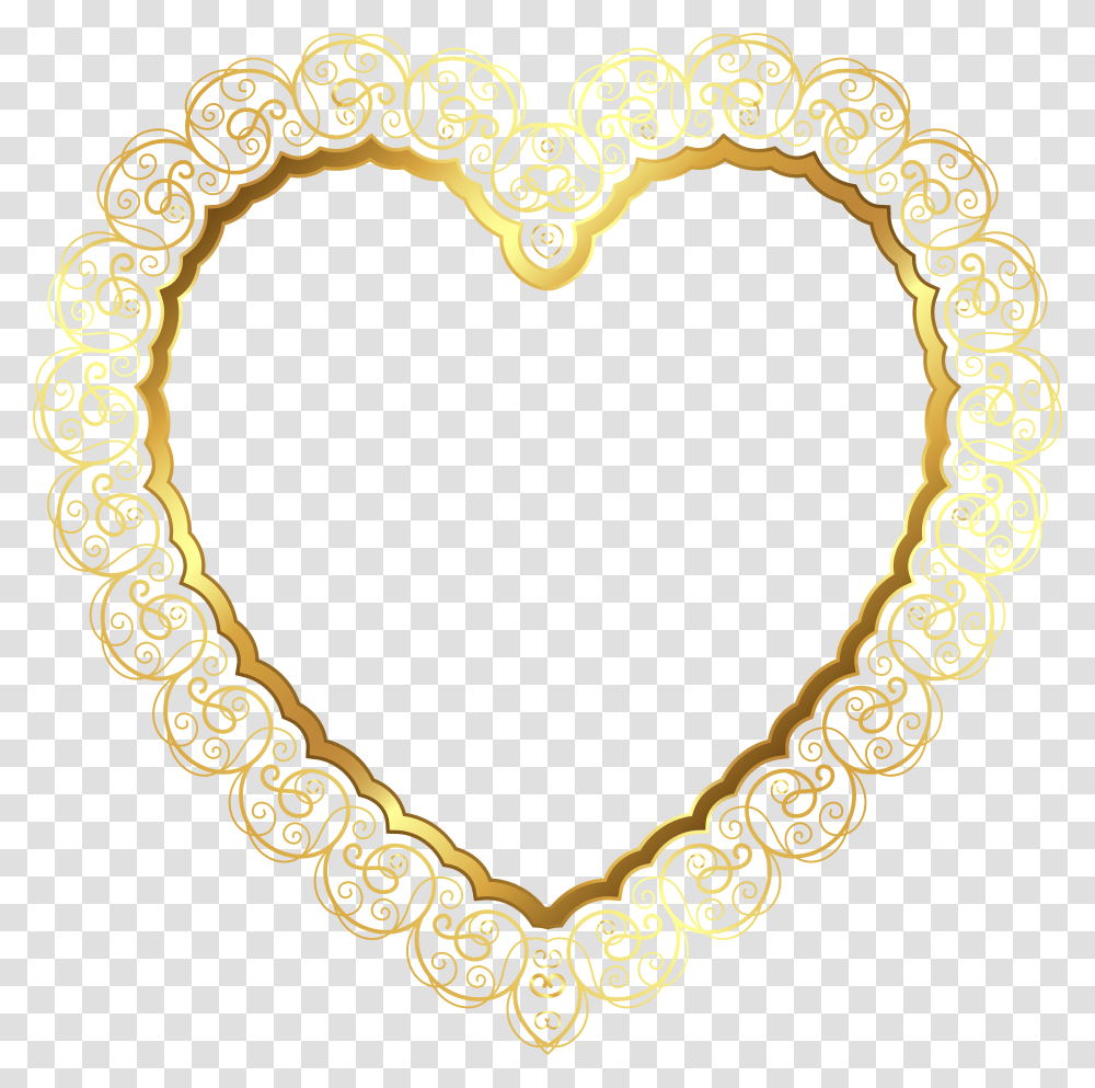 Library Of Heart Svg Border, Oval Transparent Png