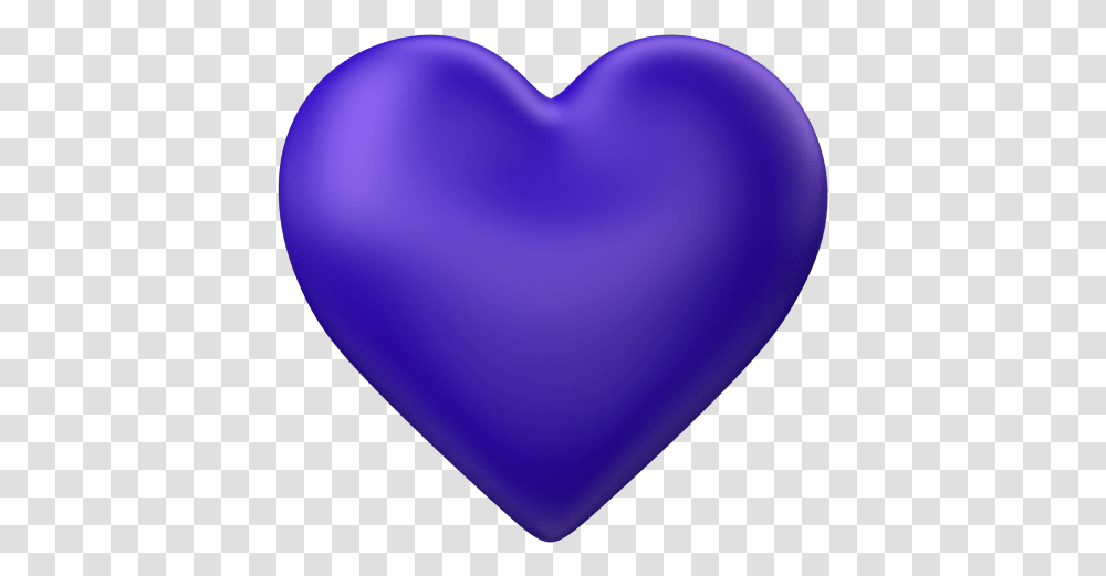 Library Of Heart Vector Royalty Free No Background Files 3d Blue Heart, Balloon, Cushion, Pillow Transparent Png