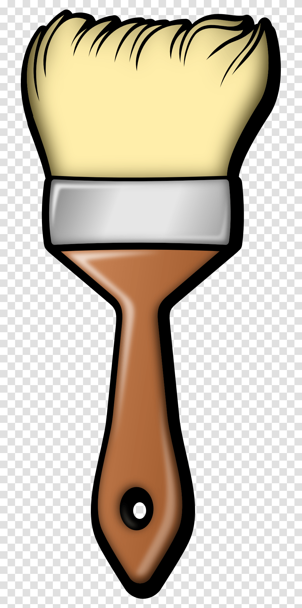 Library Of House And Paint Brush Banner Brush Clipart, Lamp, Glass, Lighting, Goblet Transparent Png