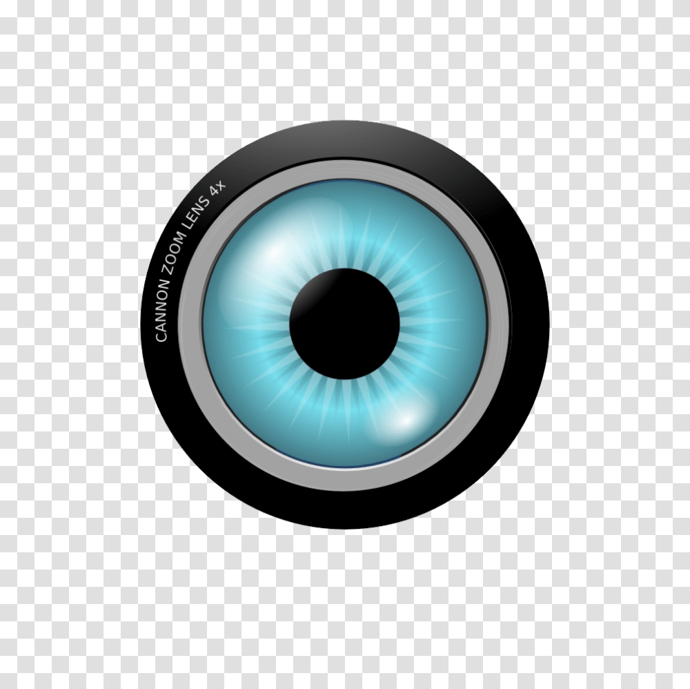 Library Of Lens Eye Clipart Camera Lens Eyes, Electronics, Sphere, Tape, Contact Lens Transparent Png