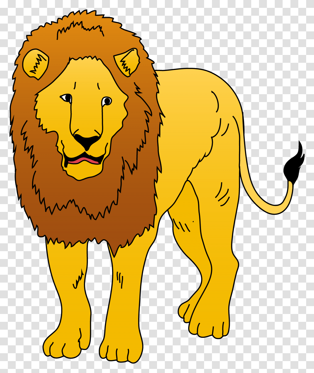 Library Of Lion Clipart Black And White Wild Animal Clip Art, Mammal, Wildlife, Person, Human Transparent Png