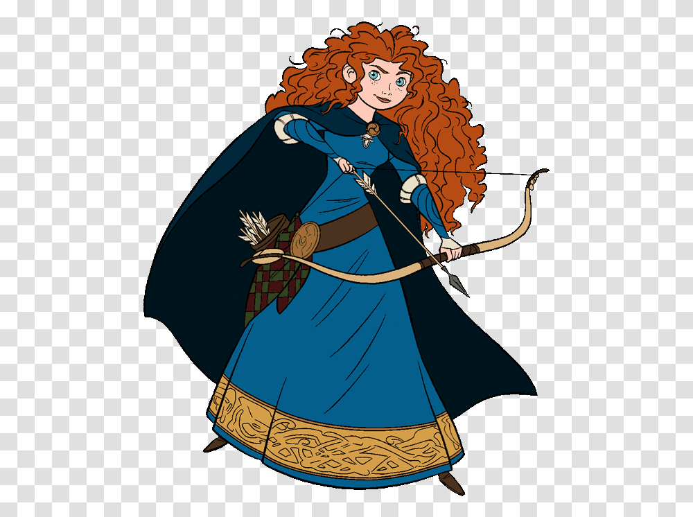 Library Of Merida Brave Brave Clipart, Person, Human, Archery, Sport Transparent Png
