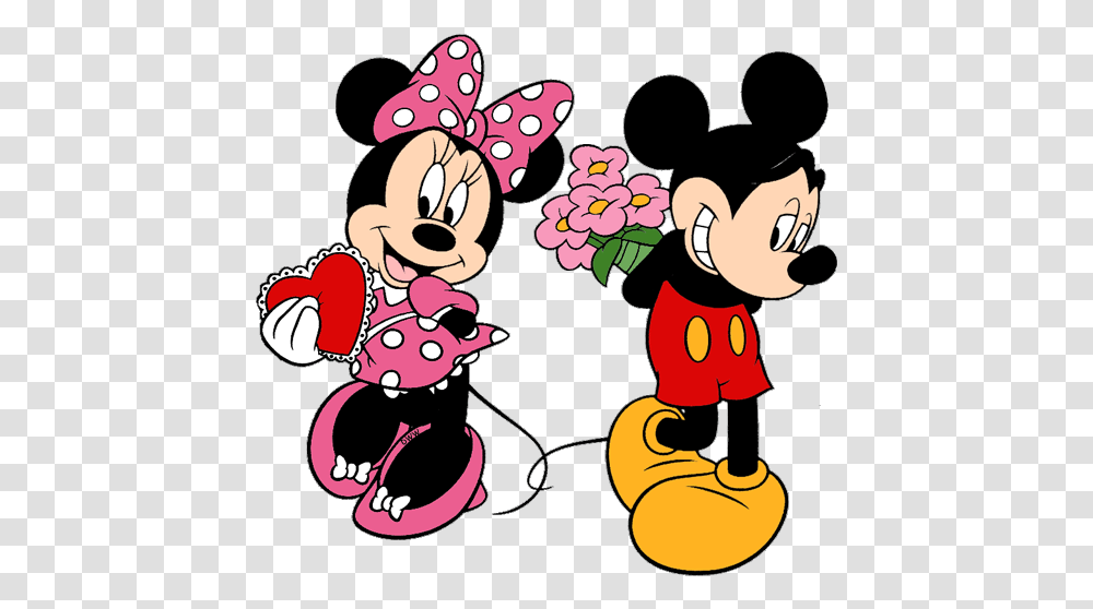 Library Of Mickey And Minnie Mouse Mother S Day Vector Free Minnie Mouse Flower, Label, Text, Graphics, Art Transparent Png