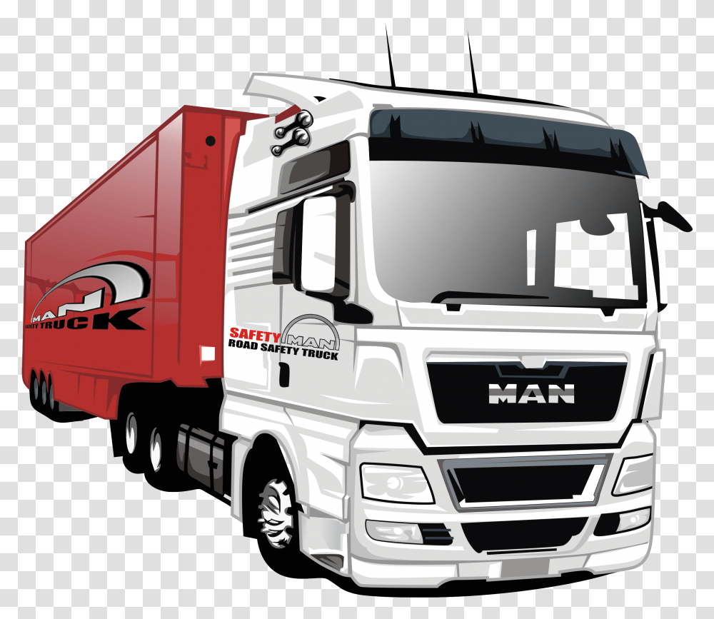 Library Of Monopoly Car Graphic Files Clipart Art Man Truck, Vehicle, Transportation, Trailer Truck, Bumper Transparent Png
