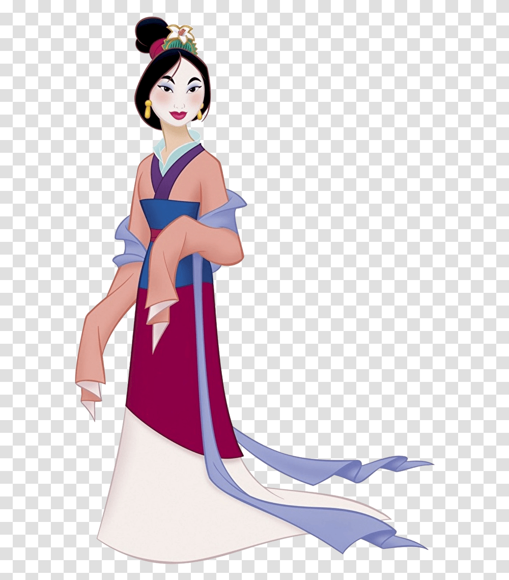 Library Of Mulan Flower Jpg Free Mulan, Costume, Clothing, Person, Performer Transparent Png