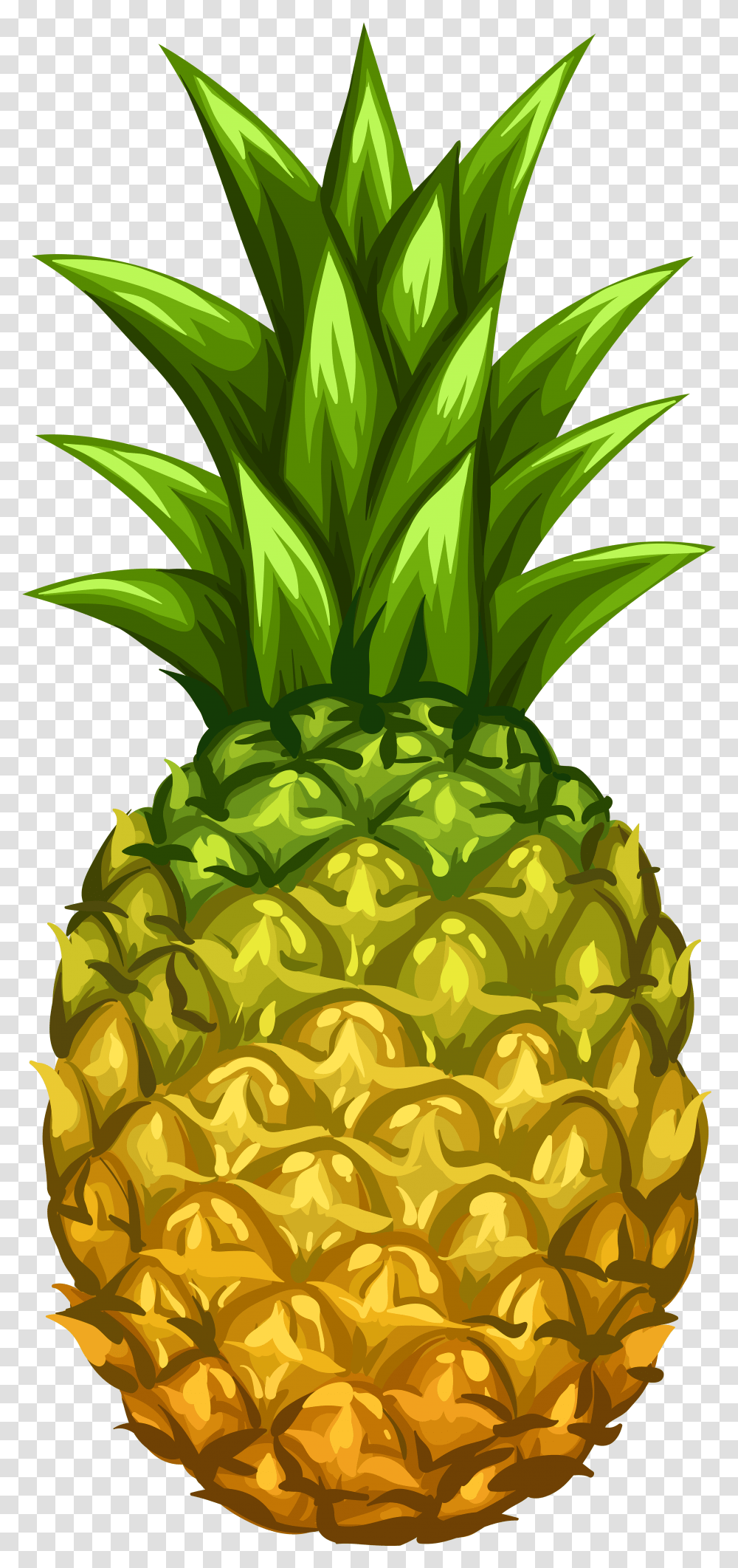 Library Of Pineappe Graphic Pineapple High Quality, Plant, Fruit, Food Transparent Png