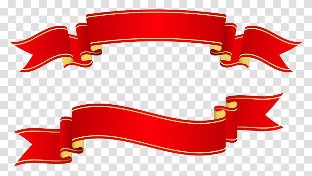 Library Of Plain Color Banner Template Christmas Ribbon Banner Transparent Png