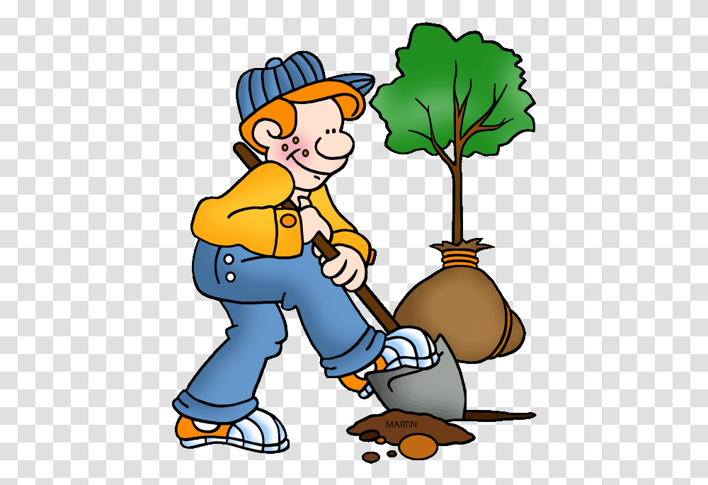 Library Of Planting Tree Black And Planting Trees Clipart, Leisure Activities, Performer, Nutcracker, Drawing Transparent Png