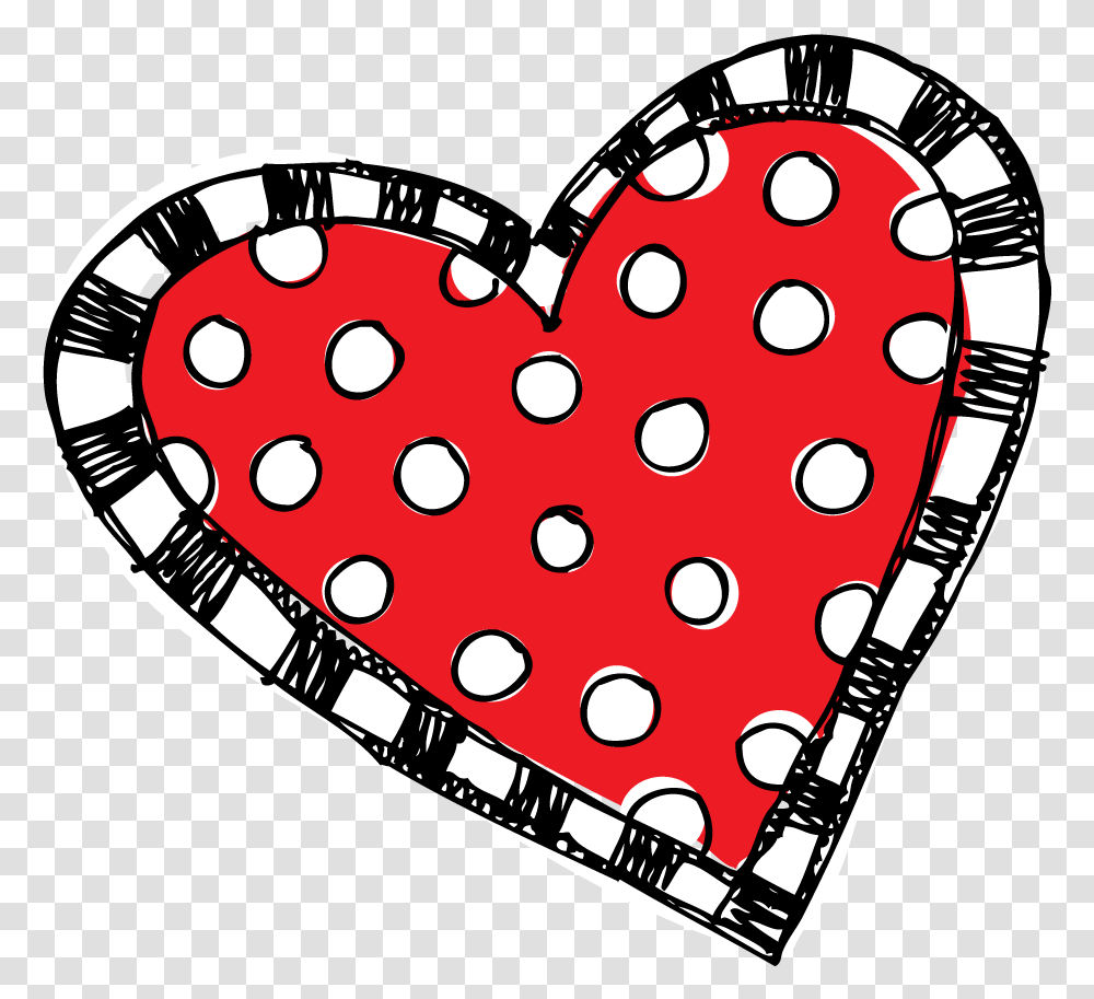 Library Of Polka Dot Heart Jpg Freeuse Write The Room Valentines Day, Texture, Dynamite, Bomb, Weapon Transparent Png