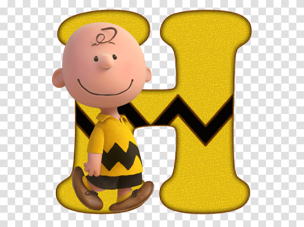 Library Of Pumpkin Head Charlie Brown Letter A Charlie Brown, Text, Toy, Doll, Figurine Transparent Png