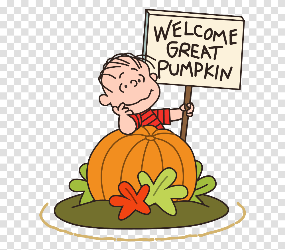 Library Of Pumpkin Head Charlie Brown Linus The Great Pumpkin, Parade, Crowd, Text, Poster Transparent Png