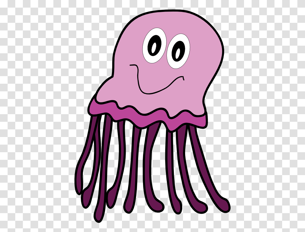 Library Of Purple Jellyfish Vector Frees Files Background, Invertebrate, Sea Life, Animal Transparent Png