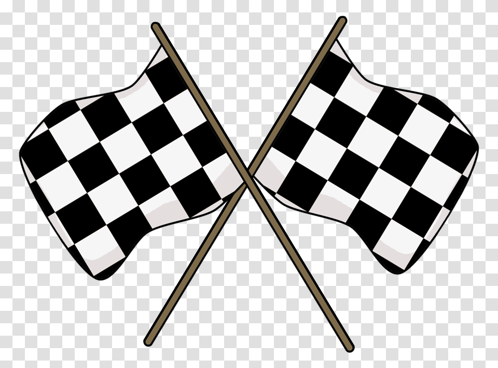Library Of Race Car Finish Line Picture Black And White Checkered Flag, Clothing, Apparel, Chess, Game Transparent Png