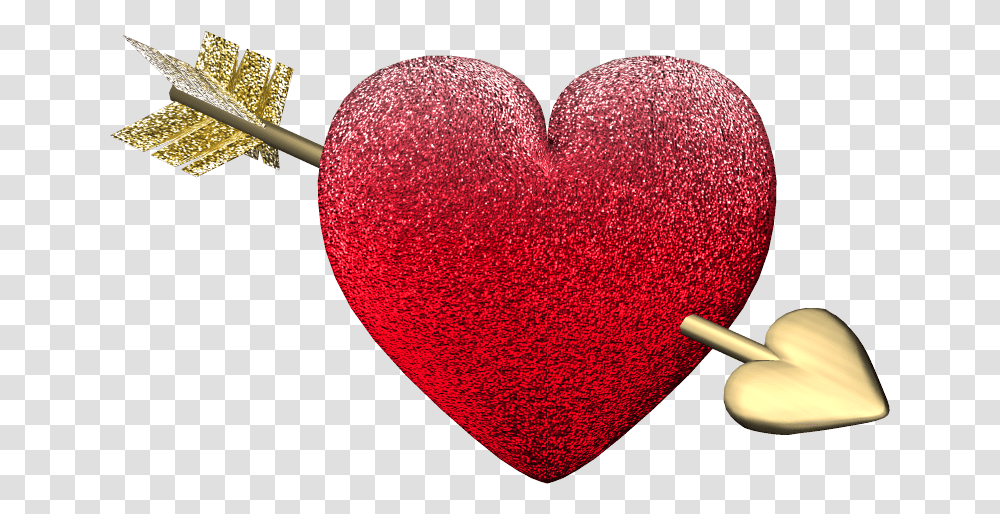 Library Of Red Glitter Heart Image Files Clipart Valentine Heart Transparent Png