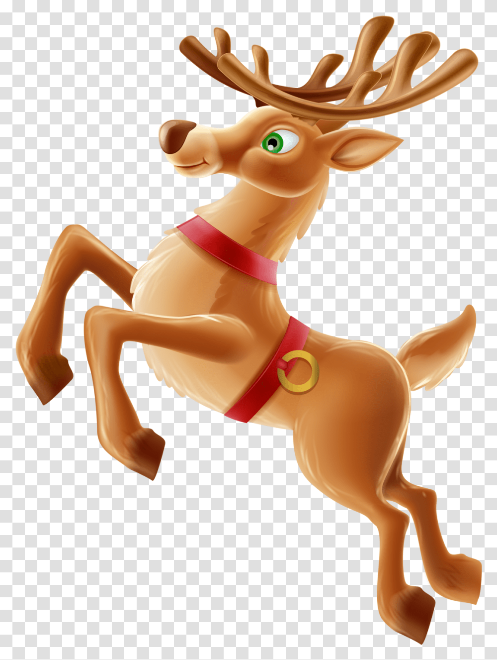 Library Of Reindeer Christmas Image Christmas Deer Clipart, Animal, Mammal, Kangaroo, Wallaby Transparent Png