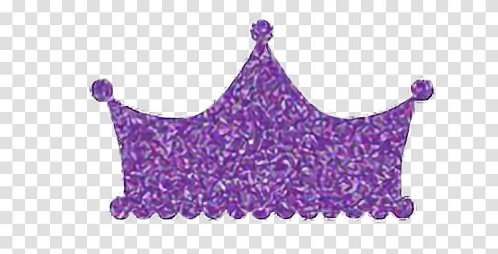 Library Of Sparkly Crown Royalty Free Stock Files Sparkly Purple Glitter Crown, Blouse, Clothing, Person, Triangle Transparent Png